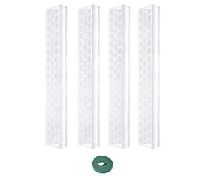 Generico di Muschio in - Supporto per Piante Impilabile | Sùpporto Pèr Pìante Monstera, SUP?Porto da Arrampicata PE? Interni Trasparente Im?pilabile dà 17 Pollici, Asta D?a Addestramento P?er Piâ