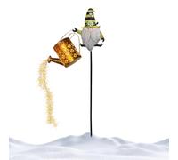 Generico Di Natale Ad Energia Solare,Illuminazione A Tema A Forma Di Bollitore - Natalizie Per Esterno Ad Energia Solare - Per Amici Inverno Sentiero Giardino Prato Vacanza Patio Esterno Neve