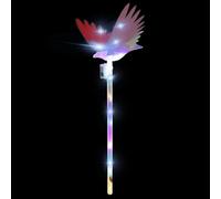 Genérico Di , s illuminate per bambini, LED che intensamente - Pretty Fairy Stick da mano per costume da ragazza, gioco di ruolo, spettacolo, cosplay, souvenir di compleanno