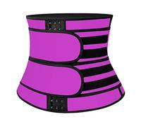 Generico Di Sposa Fascia Contenitiva Pancia Donna Donne Allenamento Caldo Sudore Vita Trainer Corsetto Palestra Sport Allenamento Fitness Trimmer Cintura per Doppio Controllo Ditta Body Donna F L