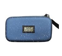 Generico Di Viaggio Per L'insulina Cooler - Medicine Cool Bag Travel | Temperatura Display Da Viaggio Per Il Dispositivo Di Raffreddamento Insulina Con Due Pacchetti Di Ghiaccio | Pe