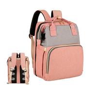 Generico Diaper Bag Backpack, Waterproof Travel Diaper Bags, 12.2x7.48x15.35 inches Large Capacity Lightweight Travels Supplies for Car, Outdoor, Airplane, Baby Essentials Organizer