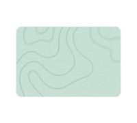 Generico Diatomeenerde Badematte - Weiche Schlamm Badematte Schnelltrocknend | Waschbarer Türvorleger Indoor | Rutschfeste Bodenmatte für Bad Eingang Wohnzimmer Zuhause