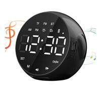 Generico Digital Alarm Clock | LED Display Loud Sound Rechargeable Smart - Electric Double Alarm Bedside Clock - for Adult s Heavy Sleepers Seniors Sleep Home Living Room Study Office