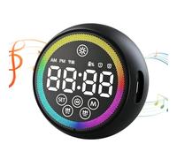 Generico Digital Alarm Clock Led - Portable Loud Sound Desk Clock, Large Display Time Alarm System | Multifunction Bedside Office Kitchen Bathroom Shelf Home Hotel Travel Dorm Kids Teens Adults