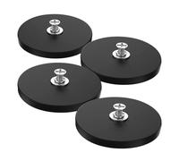 Generico Digital Calendar Magnetic Mount - 4 Piece Refrigerator Magnet Holder Set, No Drill 15 Inch Hanger For Metal Appliance Kitchen Living Room Hotel Playroom Schedule Display Use