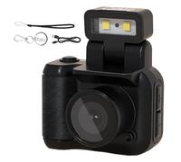 Generico Digital Camera for Kids Photography, Retro 1080p Digital Video Camera with LED Flash, Small Digital Camera 1080p HD Portable Device for Travel Life Recording