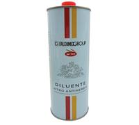 Generico Diluente Nitro Antinebbia 1 L. Solvente a Lenta Evaporazione per Smalti Nitro e Sintetici, Fondi, Antiruggini e Pulizia Attrezzi