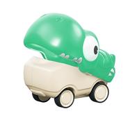 Generico Dinosaur Car Toy, Cartoon Push Vehicles Model, Animal Pull Back, 3.35x2.36x2.95 inches Fall-Resistant Design, Safe Rounded Edges, Ideal for Toddler, Indoor and Outdoor Play