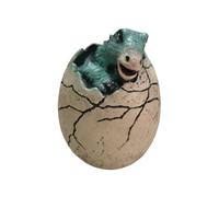Generico Dinosaur Egg - Handcrafted Fidget Figurines - Easter Hatching Dinosaur Egg For Adults | Kids Girls Home Easter Party Indoor Birthday Desk Home School Play, 11x11x16cm