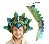 Generico Dinosaur Headband Tail Set Kids Halloween Costume Accessories