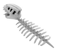 Generico Dinosaur Skeleton Plush Costume - 80cm Wearable Funny Soft Headpiece, Dinosaur Skull Skeleton Toy, Plush Dinosaurs Head Costume For Home Party Dress Up Cosplay Kids Adults