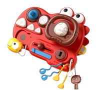 Genérico DINOSAURA Bambini Fildget Board, Giocattoli per bambini, Bambini che esplorano il gioco, Strumenti di educazione iniziale per la casa, Viaggi, asilo