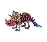 Generico Dinosaurier-Fidget-Figur, 3D-gedruckte Dinosaurier-Figur - Gedruckte 3D-bewegliche - Dino- mit beweglichen Gelenken, Dino- als Ornament für, Schreibtisch, Theke
