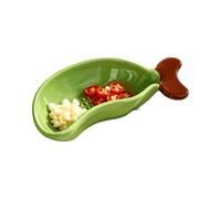 Generico Dipping Dish - Sauce Dish | Banana Shape Non-Slip Dipping Plate,
