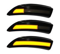 Generico Direzione Lampeggiante Dinamico Per Ford Per Fiesta Per Mk7 2008-2017 Per B-Max 2012-2017 LED Scorre Luce Segnale Lampada Laterale Freccia LuciFrecce(Giallo)
