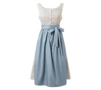 Generico Dirndl Da Donna Midi Gonna Tradizionale Bavarese Abito Costume Abiti Lunghi Sexy Beer Bavarian Women's Dress Vestito Oktoberfest