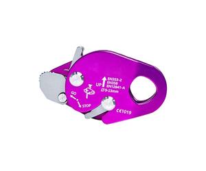 Generico Discensore A Corda - Assicuratore A Collo D'Oca Autobloccante in Alluminio | Attrezzatura Tree Climbing | per Albero Roccia manovra Montagna Fuga antincendio Lavoro Sicurezza addestramento