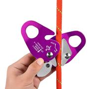 Generico Discensore A Corda - Assicuratore in Alluminio A Forma di Oca - per Allenamento Arrampicata,per Arrampicata Roccia Discesa in Corda Alpinismo Fuga Antincendio Lavoro Outdoor Formazione