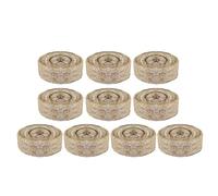 Generico Dischi Per Germinazione Piante - 10 Pezzi Pastiglie Semina Torba Compressa per Piantine - Blocco Terriccio Coltivazione con Nutrienti Accessori Giardinaggio per Orto Fiori