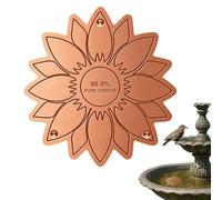 Generico Disco in Rame per Bagno | da Giardino Spessore 0,6 mm - Disco di Rame per Vasca | per Giardino Esterno Cortile Patio E Prato Calcestruzzo Pietra Ceramica Riscaldato Solare