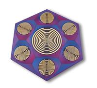 Generico Disco polarizzante Tesla, bobina di Tesla con oscillatore multionda, disco polarizzante Tesla MWO, energizzazione dell'acqua EMF e bilanciamento armonico for la meditazione
