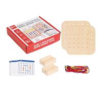 Generico Discussione - Giocattolo a Motore fine, Game Puzzle di apprendimento | attività Artistica di Stringhe educative, Skill Development Game Uso per Kids Travel Entertainment e Car Trip Engageme