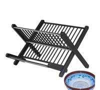 Generico Dish Drainer Rack | Counter Top Drainer Rack For Dishes | Large Capacity Space Saving Dish Racks With Triangular Structure For Bowl, Plate, Dishes, Cup, Chopsticks