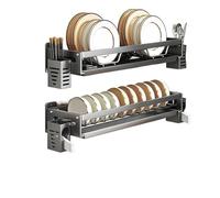 Generico dish rack, Mensola For Asciugatura Piatti Da Cucina, Scolapiatti Parete, Multifunzione, Bacchette, Cucchiai, Stoviglie ,for Kitchen(C-2Chopstick-2Spoon)