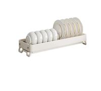 Generico dish rack, Scolapiatti in acciaio inox, supporto for ciotola, for uso domestico, da cucina, sopra il lavello, scolapiatti da tavolo ,for Kitchen(C 44cm)