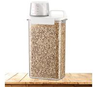 Generico Dispenser per Alimenti Secchi - Contenitore Ermetico A Prova di umidità, Contenitore per La Conservazione del Riso, con Misurino, Fagioli, Cereali, Secchio per Cereali per Domestica,