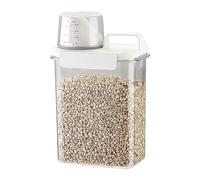 Generico Dispenser per Alimenti Secchi - Contenitore Ermetico A Prova di umidità, Contenitore per La Conservazione del Riso, con Misurino, Fagioli, Cereali, Secchio per Cereali per Domestica,