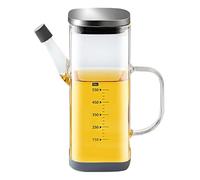 Generico Dispenser Per Olio Da Cucina Ricaricabile -, Acciaio Inossidabile, Silicone, Stile Moderno E Minimalista, Contenitore Per Ampolla A Prova Di Perdite | Preparazione Dei Pasti, Aceto, S