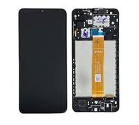 Generico Display Originale Service Pack LCD Frame Compatibile con Samsung Galaxy A12 A127 F Touch Screen Vetro Nero