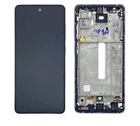 Generico Display Originale Service Pack LCD Frame Compatibile con Samsung Galaxy A52 5G A525 F A526 B Touch Screen Vetro Violet
