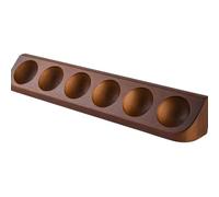 Generico Display per Supporto da golfball, Display in Legno di stoccaggio da a 6 Vie | Vitrina Shelf Decoration Golfer Collection per la scrivania Studio Studio Libreria