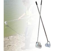 Generico Dispositivo di campionamento telescopico della qualità dell'Acqua - Asta di campionamento di liquidi per Esterni in Acciaio Inossidabile da 500 ml con becher a Pendolo per Test ambientali (0