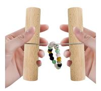 Generico Dispositivo Tenditore Ad Anello - Livello di di Legno E, Fissaggio Versatile del Filo, Creazione di Ornamenti per Lo Stile della, Lezioni d'Arte Vogue | Robusto Fermacorda PE