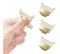 Generico Ditali da Cucito 4 Pezzi - Set Proteggi Dita per Lavoro A Maglia | Ditali Protettivi per Principianti E Adulti Fai da Te, Ricamo, Quilting, Tappezzeria, Ricamo, Lavoro A Maglia