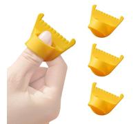 Generico Ditali da Cucito 4 Pezzi - Set Proteggi Dita per Lavoro A Maglia | Ditali Protettivi per Principianti E Adulti Fai da Te, Ricamo, Quilting, Tappezzeria, Ricamo, Lavoro A Maglia