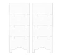 Generico Divano,2 Set Fermo Mobile Trasparente Acrilico | Bloccascivolo Testiera - Per Letto Divano Tavolo Armadietto Testiera Casa Ufficio Appartamento