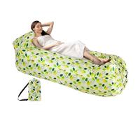 Generico Divano Gonfiabile - Divano ad Aria Portatile - Lounge Pieghevole Impermeabile Comodo per Spiaggia Festival Cinema all'Aperto Sonno e Relax