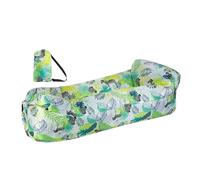 Generico Divano gonfiabile LOUNGER PER CAMPING - divano aria impermeabile portatile | Sedile di amaca esterno pieghevole | Comodi mobili gonfiabili per festival di viaggio in giardino sulla spiaggia