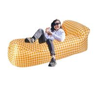 Genérico Divano gonfiabile - Sedia gonfiabile da spiaggia 240 x 70 cm, divano esplosivo da campeggio, divano ad aria amaca | gonfiabili ad aria per il campeggio in piscina