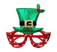 Generico Divertenti Occhiali Per Il Natale - Costume E Props | Per Costumi E Festa In Maschera | Per Regali Per Le Feste Ballo In Maschera Ragazzi E Ragazze Adolescenti E Adulti