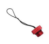 Generico Diving DIN Tank - Diving Dust Plug Protector | Rope Attached cap | Heavy Duty DIN Regulator Cover for Equipment Industrial Tank Protection