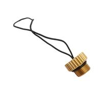 Generico Diving DIN Tank - Diving Dust Plug Protector | Rope Attached cap | Heavy Duty DIN Regulator Cover for Equipment Industrial Tank Protection