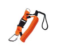 Generico Diving Lanyard - Diving Camera Lanyard with Quick Release Metal Buckle | Underwater Rope | Spring Coiled Camera Lanyards | for Securing Camping Outdoor Sports Activities