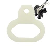 Genérico Diving Mouthpiece Holder - Silicone Octopus Regulator Clip, Quick Release Fixing Sleeve, Luminous Spare Second Stage Lanyard | Dive Safety Convenience Accessory For Secure Attachment