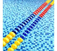 Generico Divisore Galleggiante di Sicurezza per Piscina - Segnavia Extra Lungo per Piscine interrate/Fuori Terra, Ideale per allenamenti e Gare, Linea di Avvertimento Durevole per Una Maggiore sicure